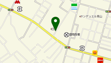 [EV]岩手日産自動車(株) 盛岡青山店の地図画像