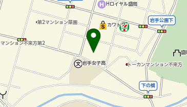 [EV]岩手日産自動車(株) 日産ギャラリーの地図画像