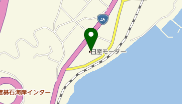 [EV]盛岡日産モーター(株) 大船渡店の地図画像