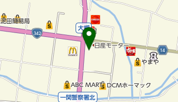 [EV]盛岡日産モーター(株) 一関店の地図画像