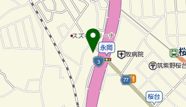 [EV]福岡トヨペット(株) 筑紫野店の地図画像