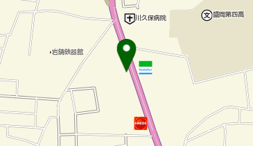 [EV]日産プリンス岩手販売(株) 本店の地図画像