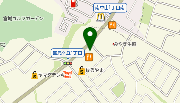 [EV]宮城日産自動車(株) 国見ヶ丘店の地図画像