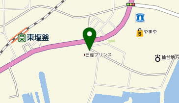 [EV]日産プリンス宮城販売(株) 塩釜店の地図画像