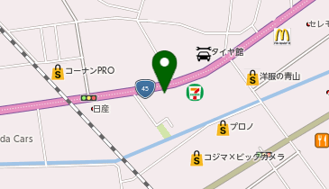 [EV]日産プリンス宮城販売(株) 多賀城店の地図画像