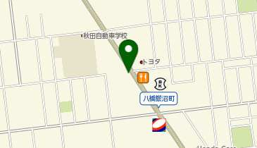 [EV]秋田日産自動車(株) ラ・カージュ店の地図画像