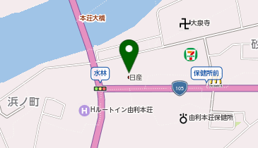 [EV]秋田日産自動車(株) 本荘店の地図画像