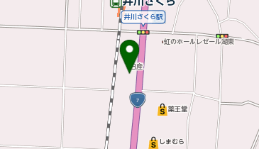 [EV]秋田日産自動車(株) 南秋店の地図画像