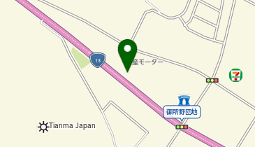 [EV]羽後日産モーター(株) 御所野店の地図画像