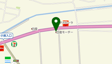 [EV]羽後日産モーター(株) カーメイクアップセンターの地図画像