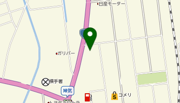 [EV]日産プリンス秋田販売(株) 横手支店の地図画像