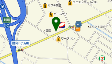 [EV]山形日産自動車販売(株) 美咲店の地図画像