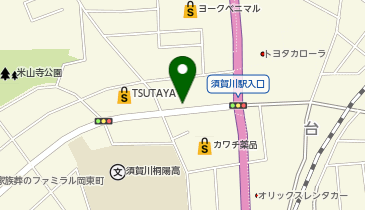 [EV]福島日産自動車(株) 須賀川店の地図画像