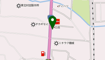 [EV]福島日産自動車(株) 本宮店の地図画像