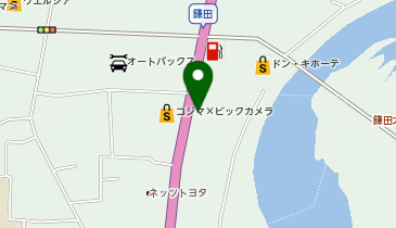 [EV]日産プリンス福島販売(株) 福島鎌田店の地図画像