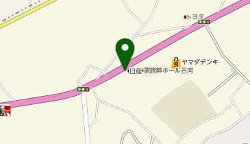 [EV]茨城日産自動車(株) 古河店の地図画像