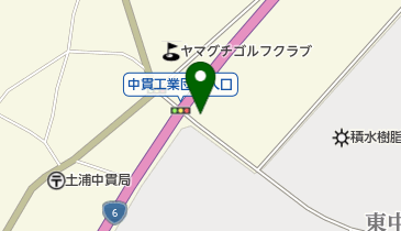 [EV]茨城日産自動車(株) プリンス土浦中貫店の地図画像