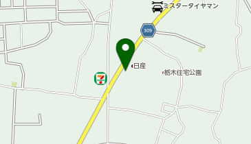 [EV]栃木日産自動車販売(株) 日産アプリーテ栃木の地図画像