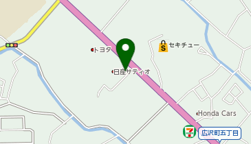 [EV](株)日産サティオ群馬 桐生店の地図画像