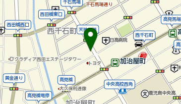 [EV]鹿児島トヨペット(株) 西千石店の地図画像