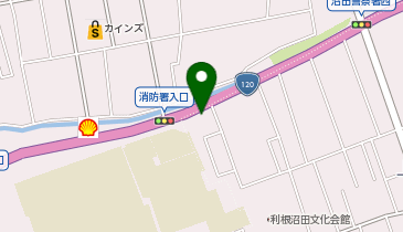 [EV]日産プリンス群馬販売(株) 沼田店の地図画像