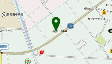 [EV]新潟日産自動車(株) 新発田店の地図画像