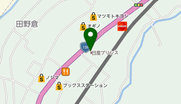 [EV]日産プリンス山梨販売(株) 都留田野倉店の地図画像