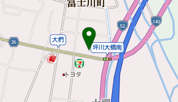 [EV]日産プリンス山梨販売(株) 増穂インター店の地図画像