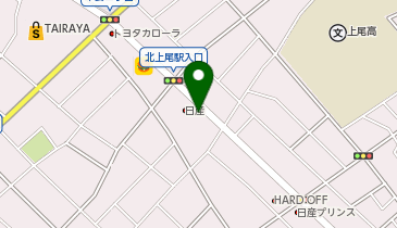 [EV]埼玉日産自動車(株) 上尾店の地図画像