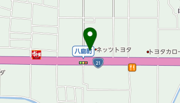 [EV]トヨタカローラネッツ岐阜(株) ネッツ大垣北店の地図画像