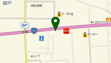 [EV]トヨタカローラネッツ岐阜(株) ネッツ垂井店の地図画像