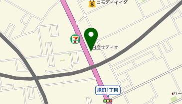 [EV](株)日産サティオ埼玉 春日部店の地図画像