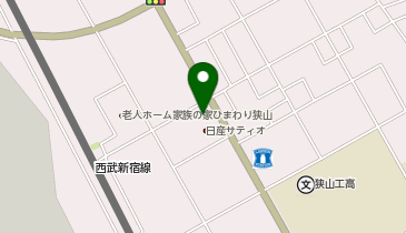 [EV](株)日産サティオ埼玉 狭山店の地図画像