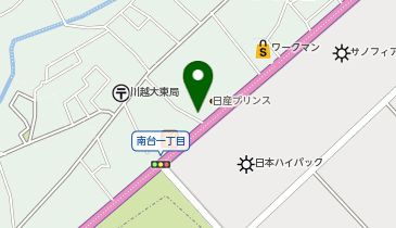 [EV]日産プリンス埼玉販売(株) 川越店の地図画像