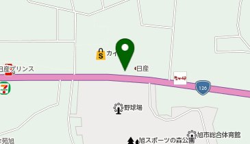 [EV]千葉日産自動車(株) 旭店の地図画像