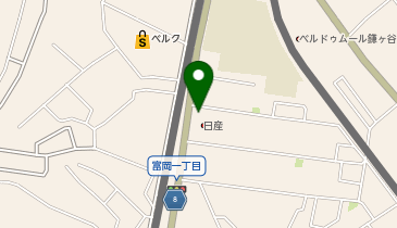 [EV]千葉日産自動車(株) 鎌ヶ谷富岡店の地図画像