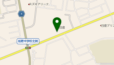 [EV]千葉日産自動車(株) 千葉ニュータウン店の地図画像