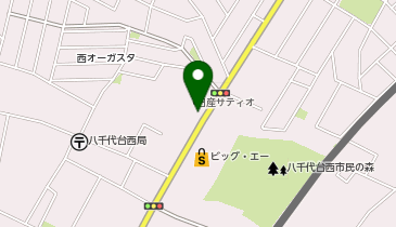 [EV](株)日産サティオ千葉 八千代店の地図画像