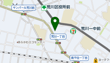 [EV]日産東京販売(株) 荒川店の地図画像