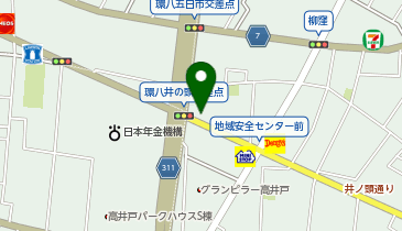 [EV]日産東京販売(株) 杉並店の地図画像