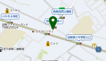 [EV]日産東京販売(株) 田無西原店の地図画像