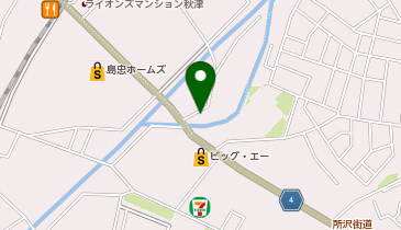 [EV]日産東京販売(株) 東村山秋津店の地図画像