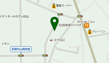 [EV]日産東京販売(株) 新車のひろば村山店の地図画像