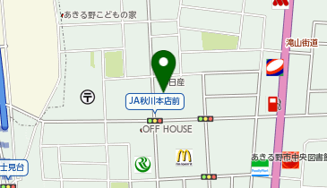 [EV]日産東京販売(株) あきる野店の地図画像