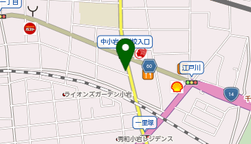 [EV]日産東京販売(株) 小岩店の地図画像
