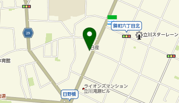 [EV]日産東京販売(株) 立川店の地図画像