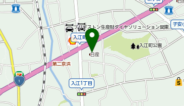 [EV]日産神奈川販売(株) 子安店の地図画像