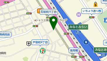 [EV]日産神奈川販売(株) ベイ紅葉坂店の地図画像