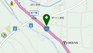 [EV]日産神奈川販売(株) 中原店の地図画像