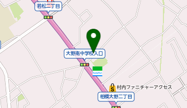 [EV]日産神奈川販売(株) 相模大野店の地図画像